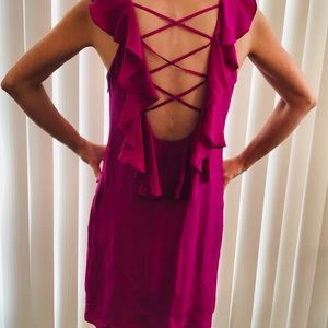 MM Couture by Miss Me fuchsia dress